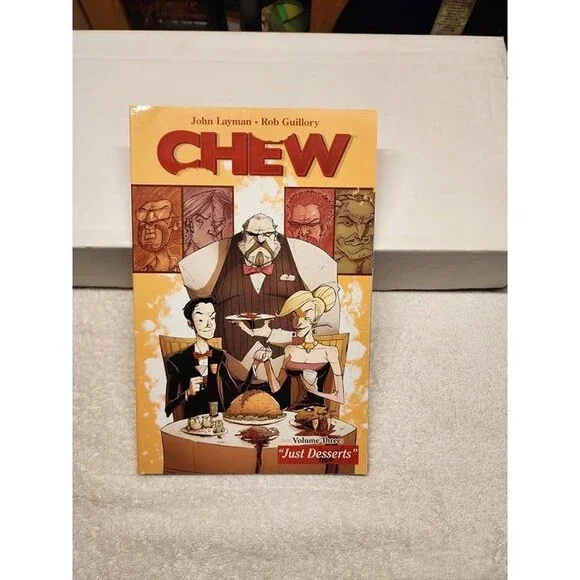 Chew 1-12 Image Comics Graphic Novels
